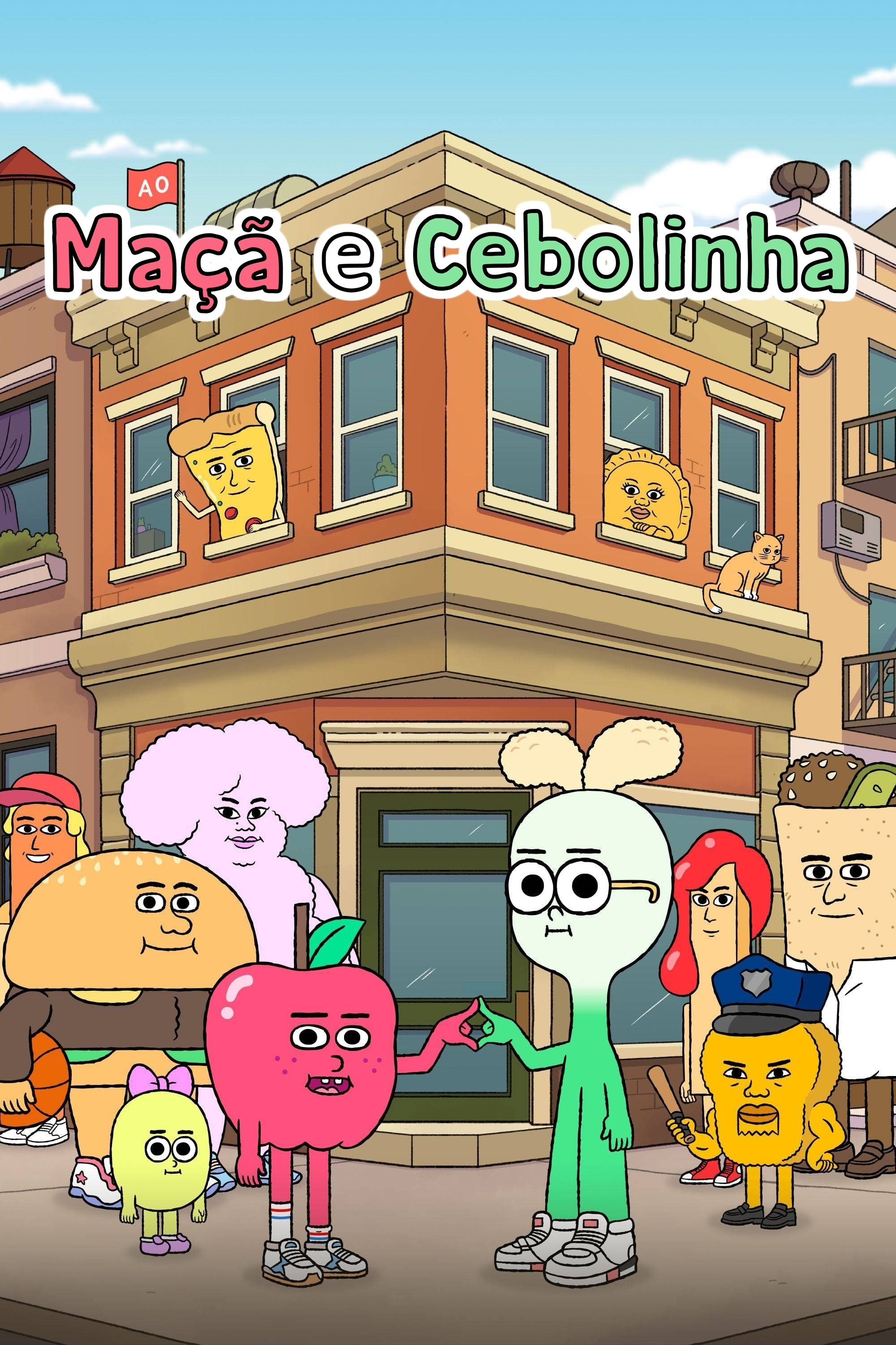 Poster de Maçã e Cebolinha