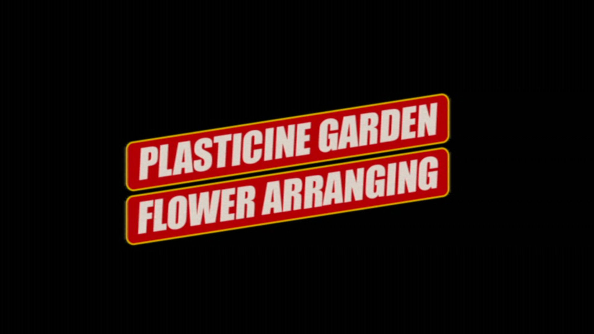 Unseen Footage: Plasticine Garden Flower Arranging