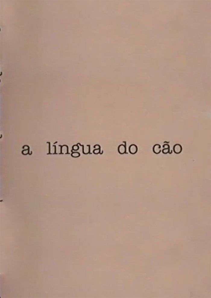 Poster de A língua do cão