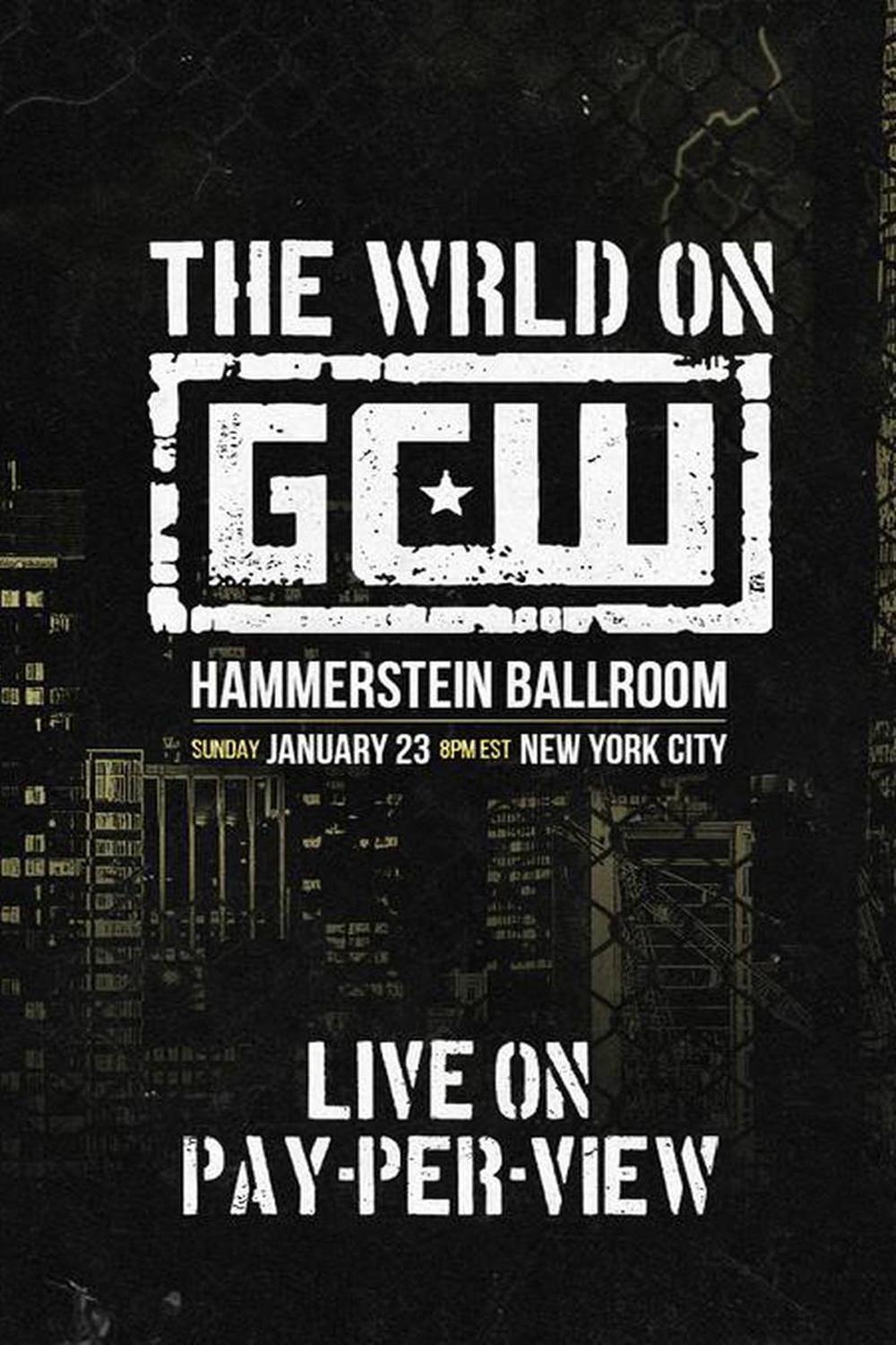 Affiche du film The WRLD on GCW