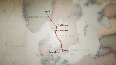 Copenhagen to Oslo