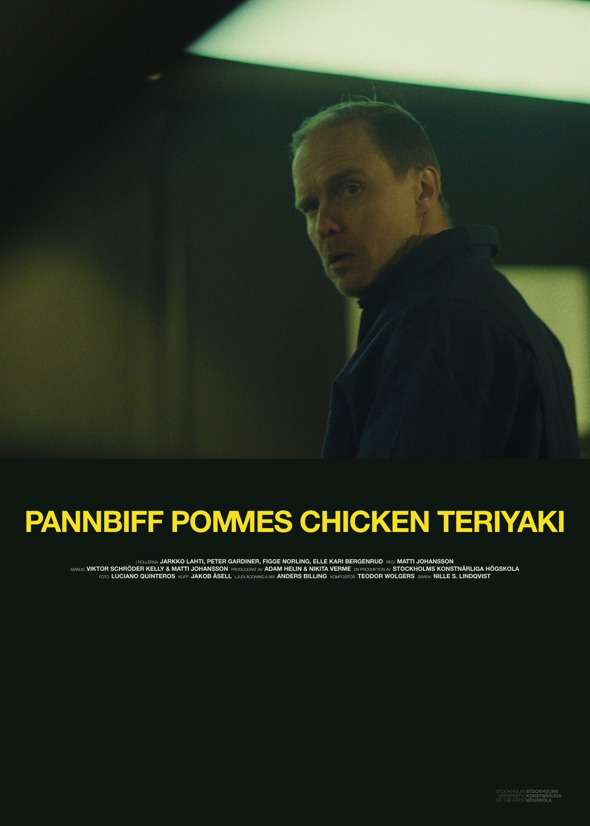 Poster de Pannbiff Pommes Chicken Teriyaki