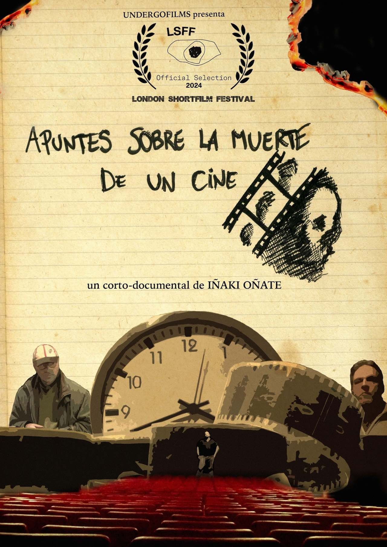 Poster de Apuntes sobre la muerte de un cine