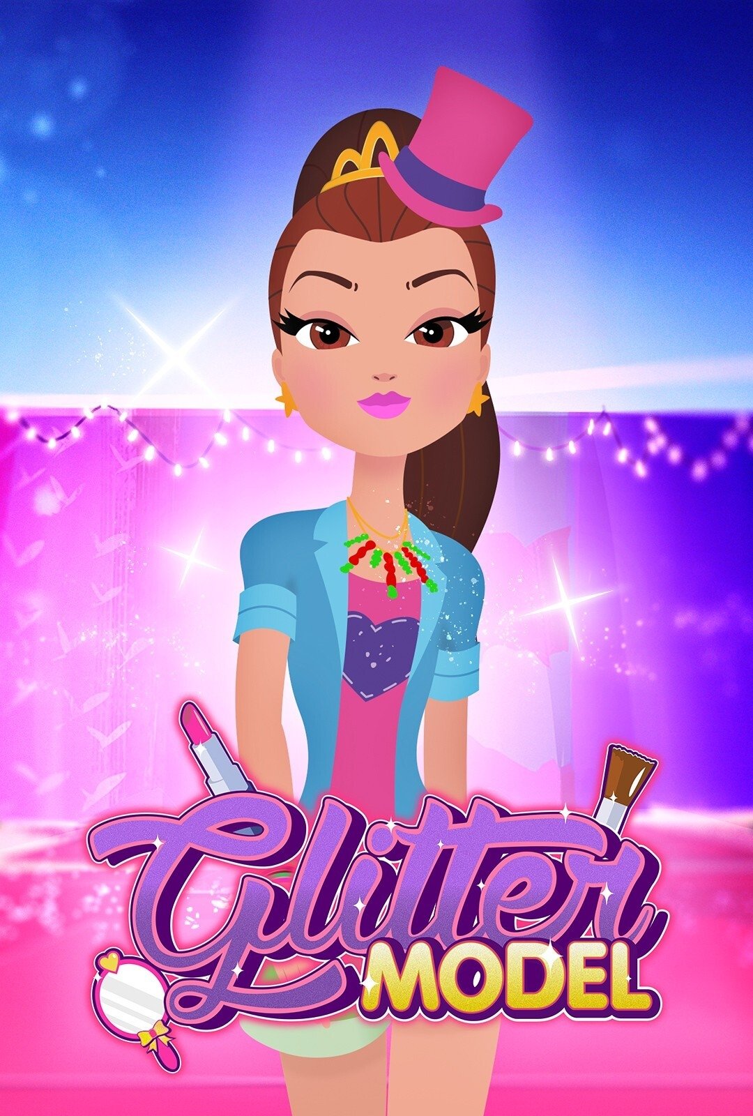 Poster de Glitter Model