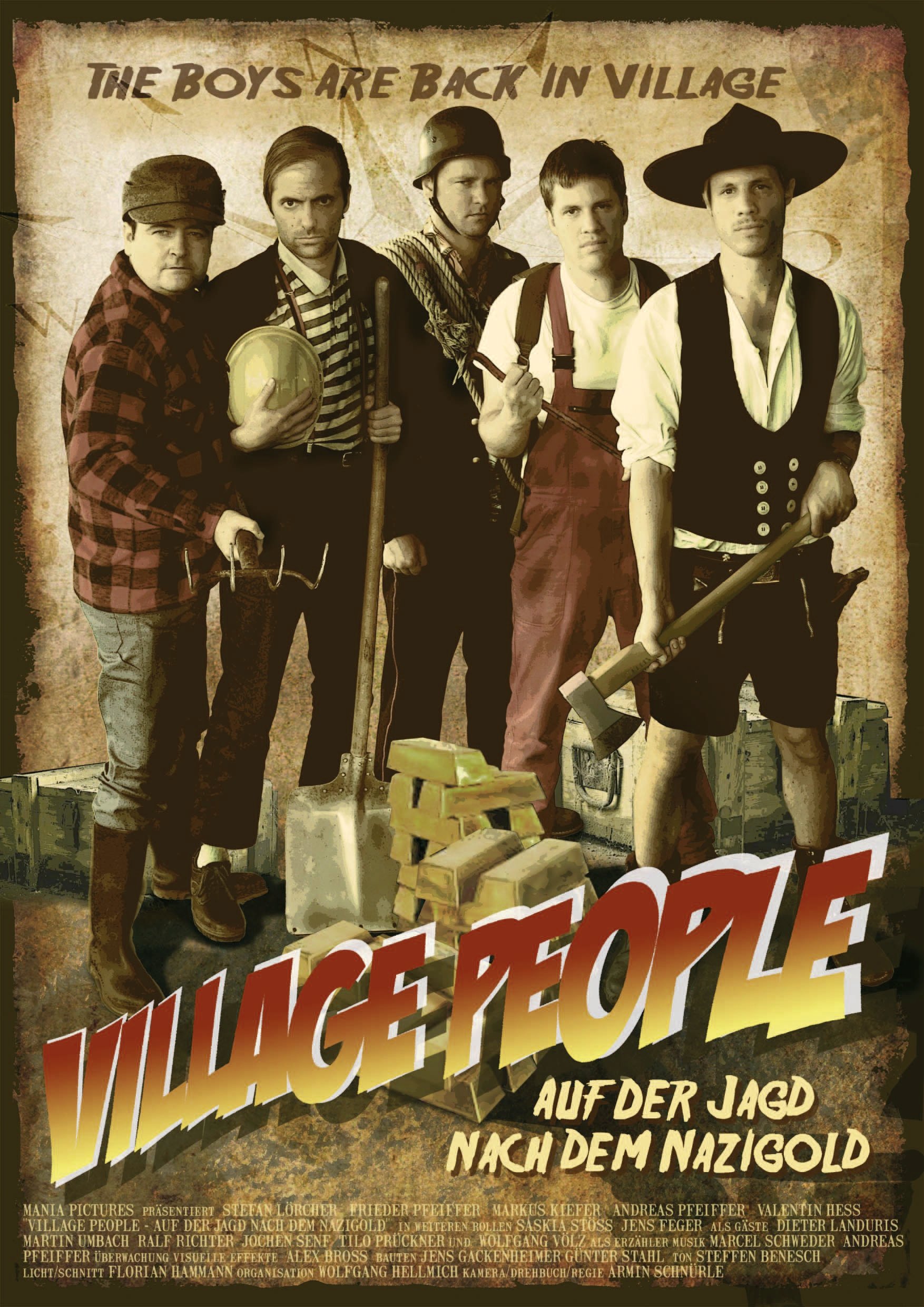 Poster de Village People - Auf der Jagd nach dem Nazigold
