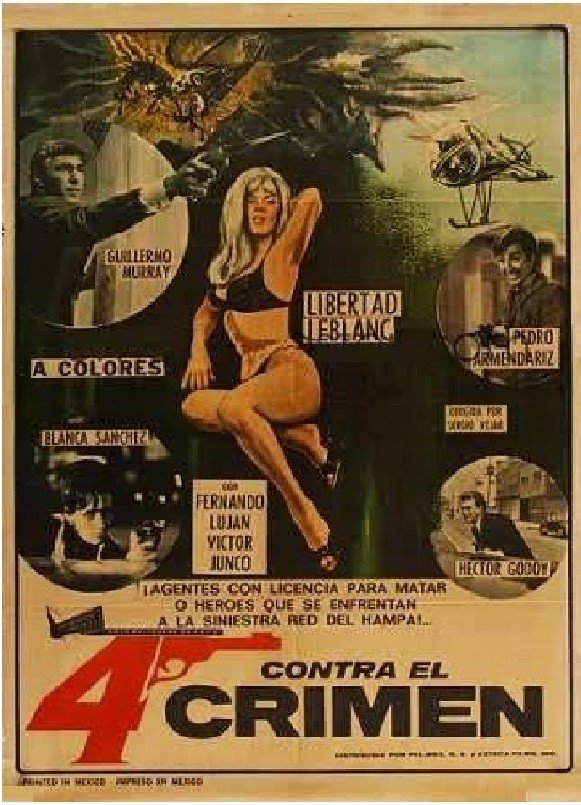 Poster de 4 Contra el Crimen