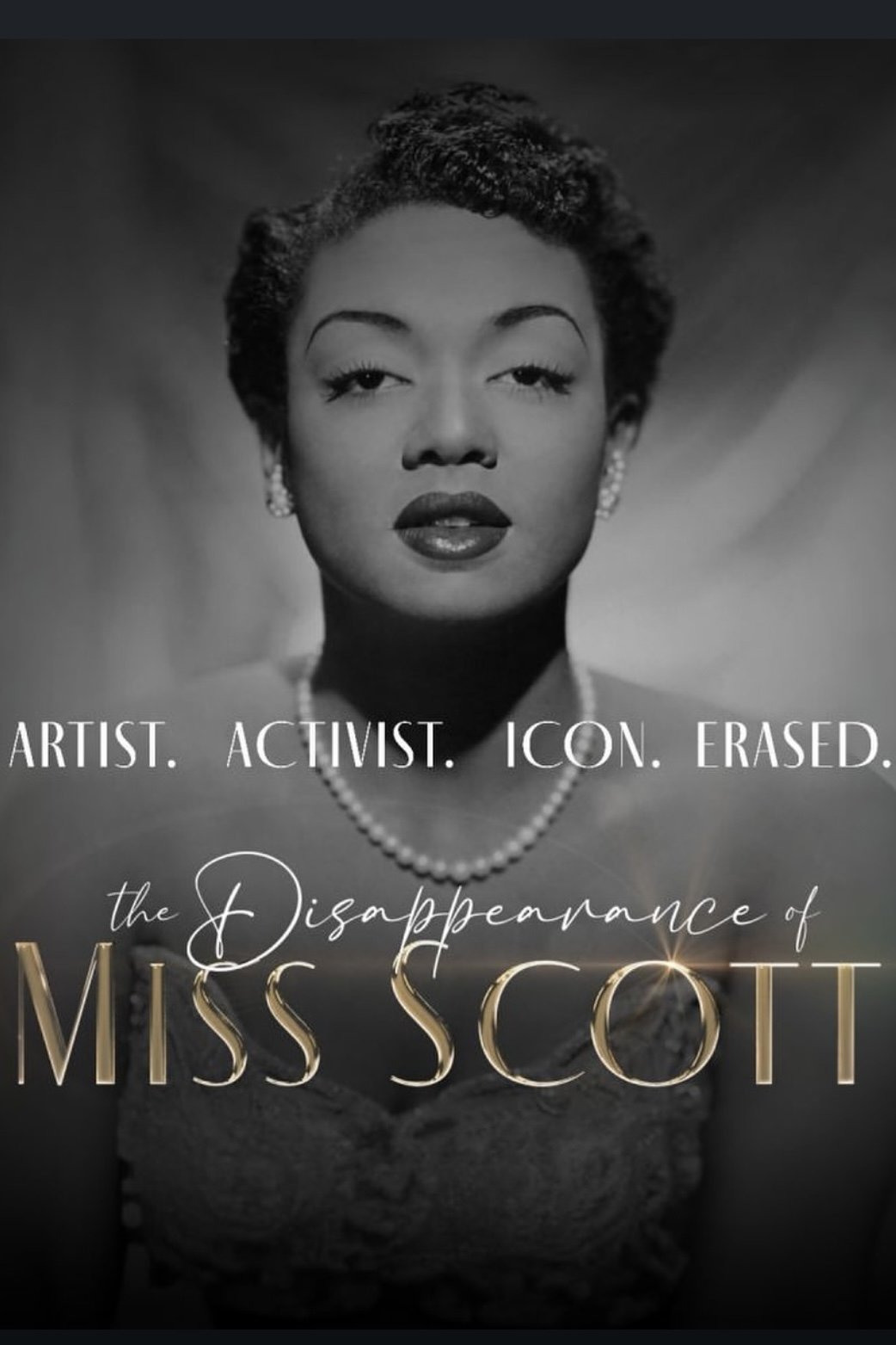 Affiche du film The Disappearance of Miss Scott