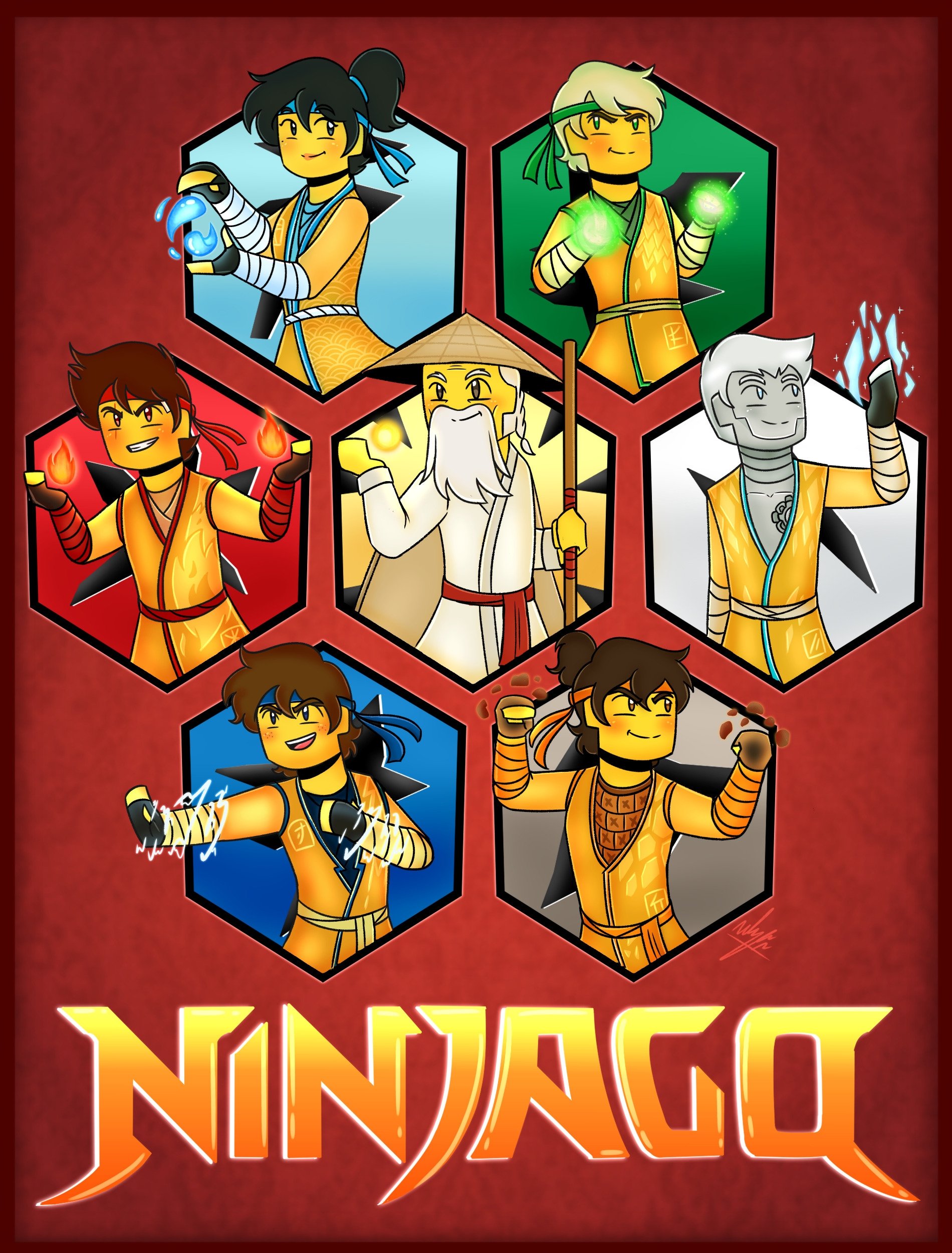 Poster de NINJAGO: The Virtues of Spinjitzu