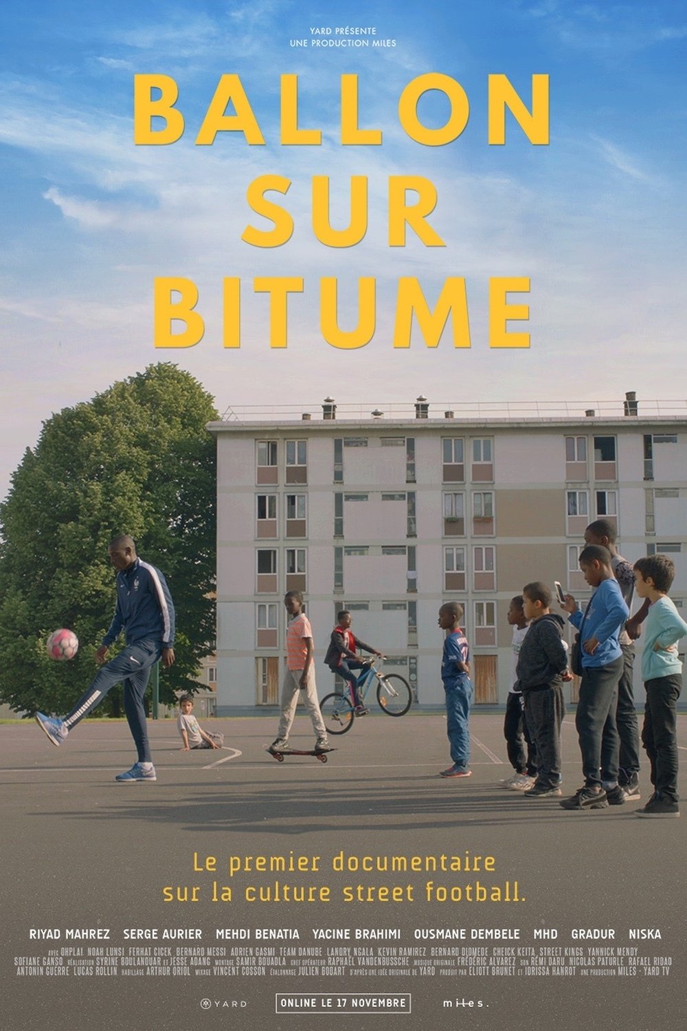 Poster de Ballon sur bitume