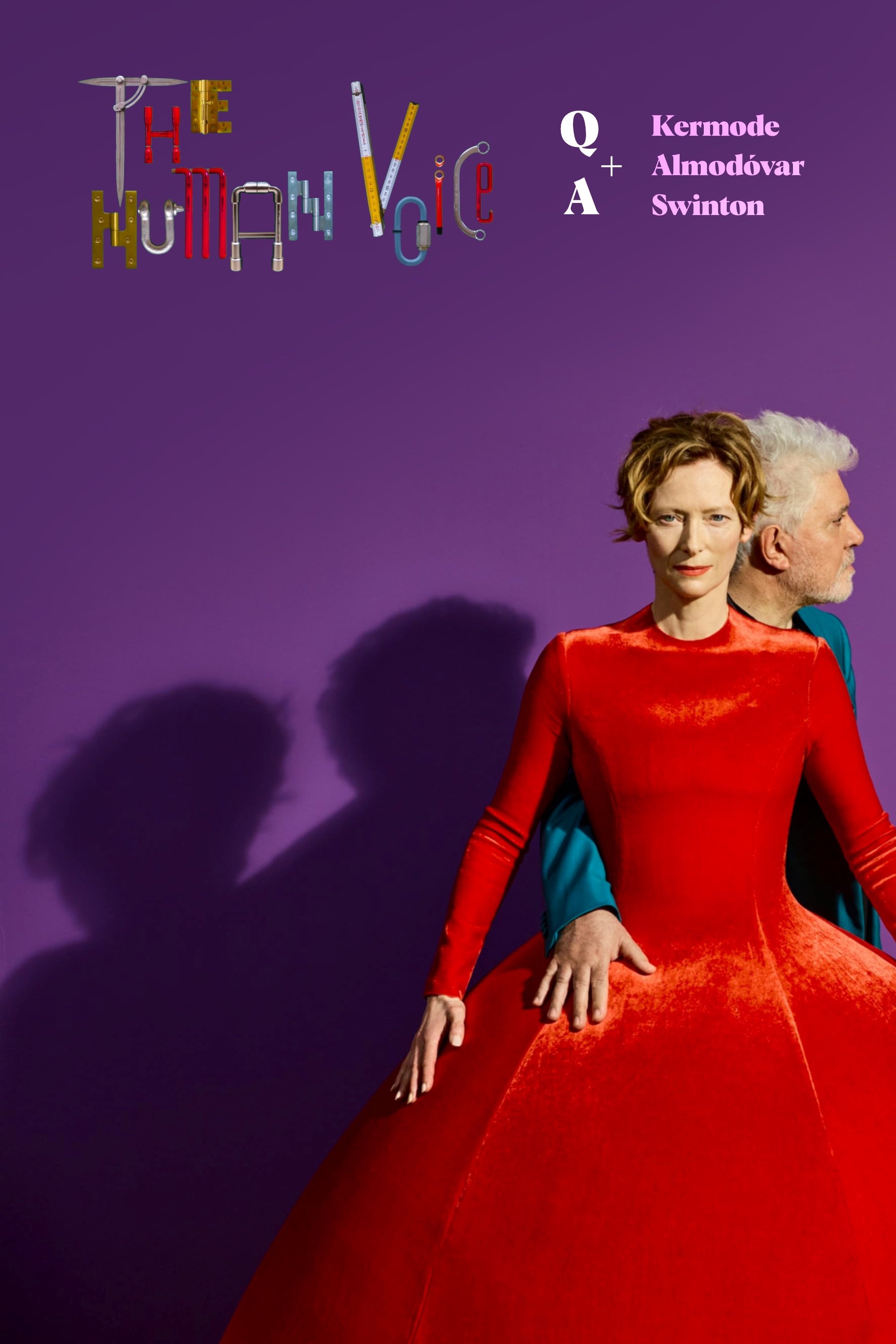 Poster de The Human Voice Q&A With Pedro Almodovar And Tilda Swinton, Hosted By Mark Kermode