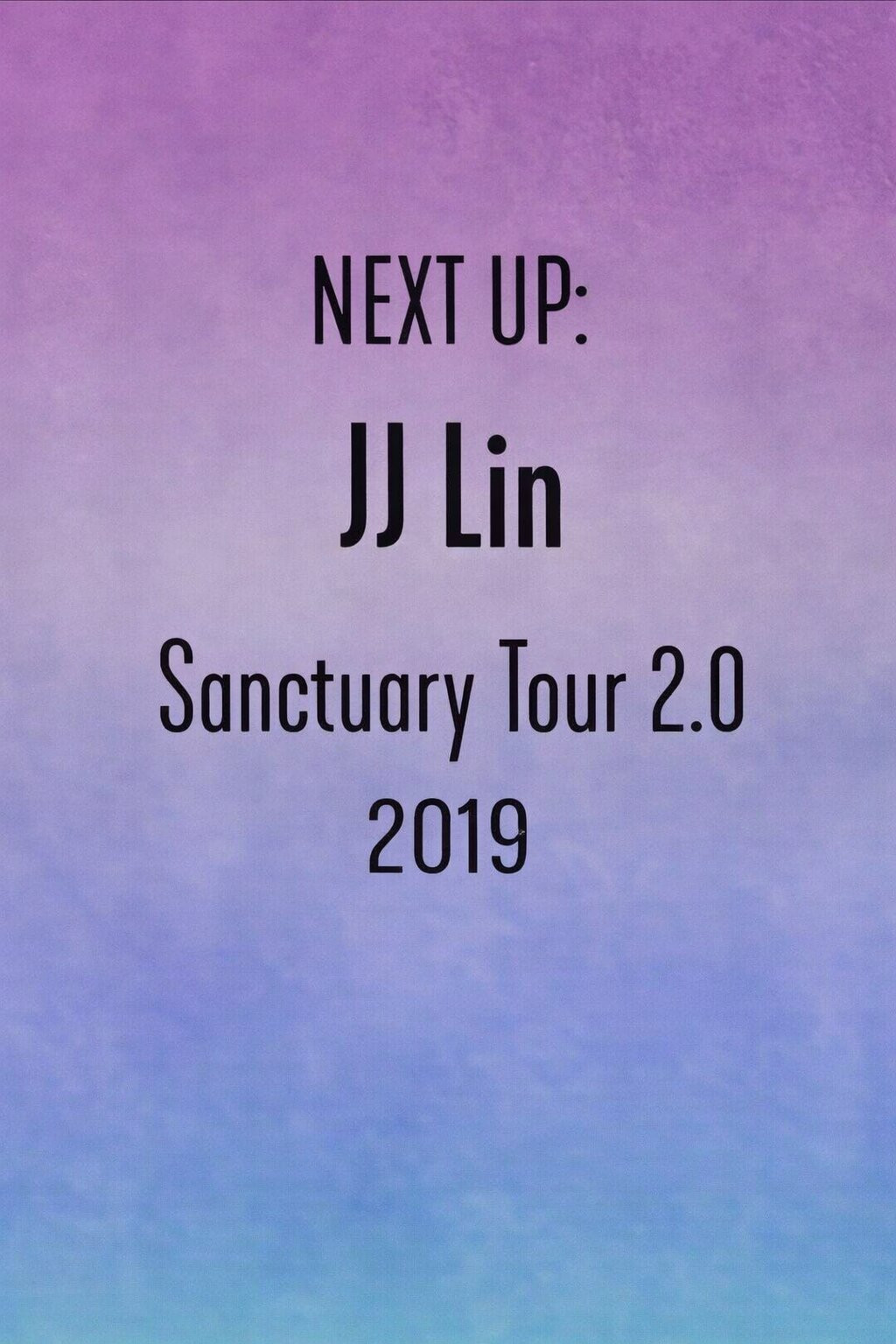 Poster de 林俊杰「圣所2.0」 2019