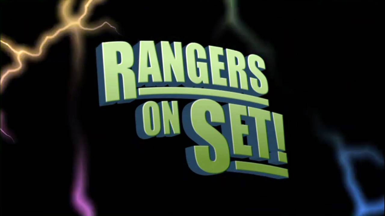Rangers on Set!