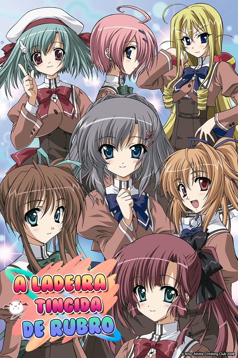 Poster de A Ladeira Tingida de Rubro