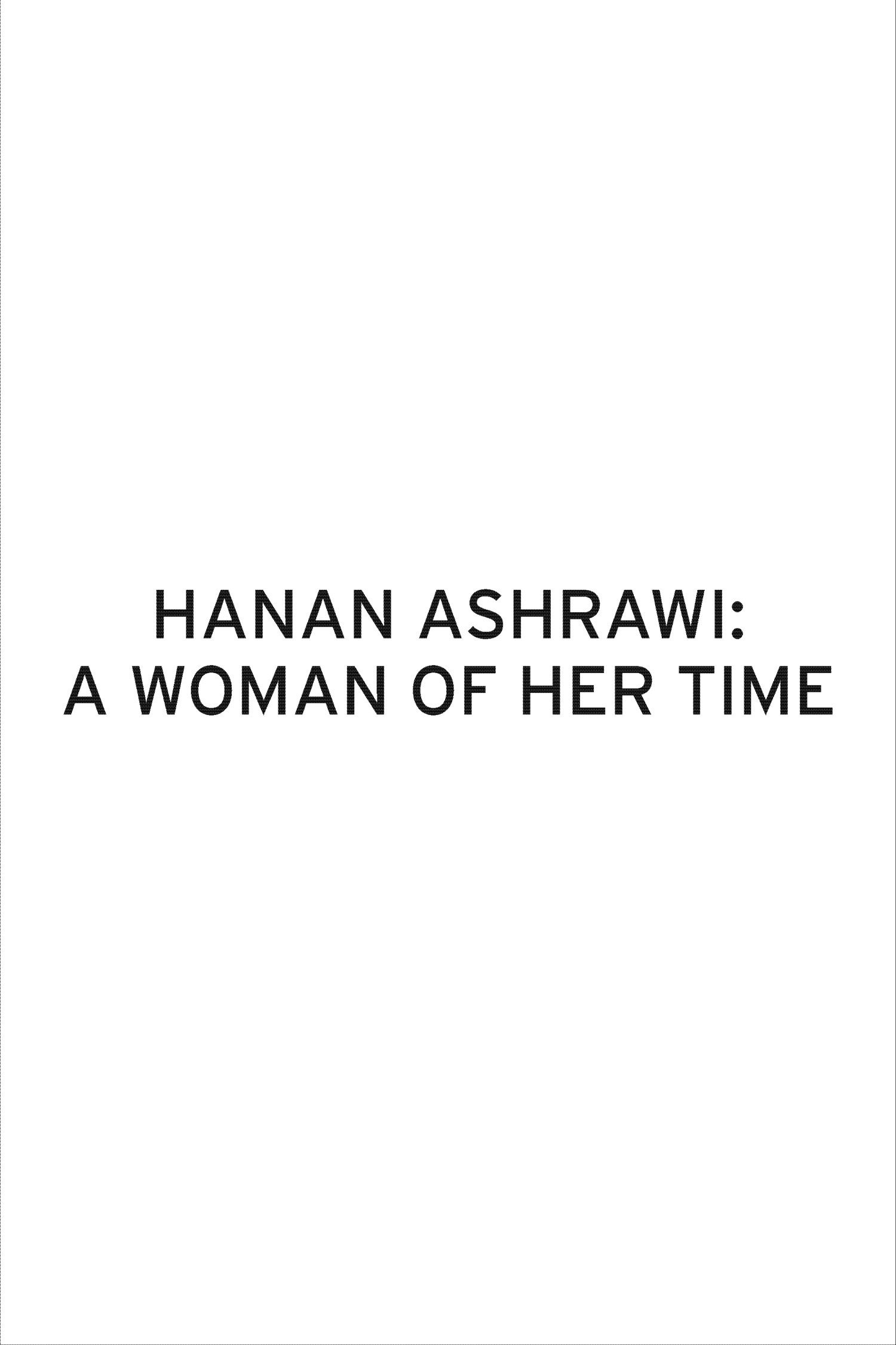Poster de Hanan 'Ashrawi: Imra'a Fi Zaman al-Tahaddi