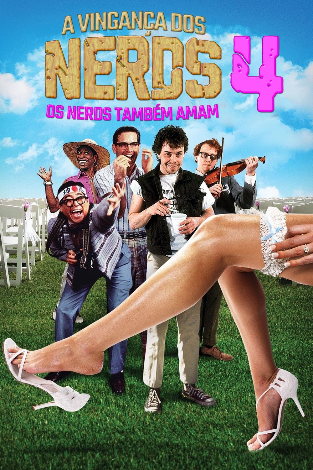 Poster de A Vingança dos Nerds 4: Os Nerds Também Amam