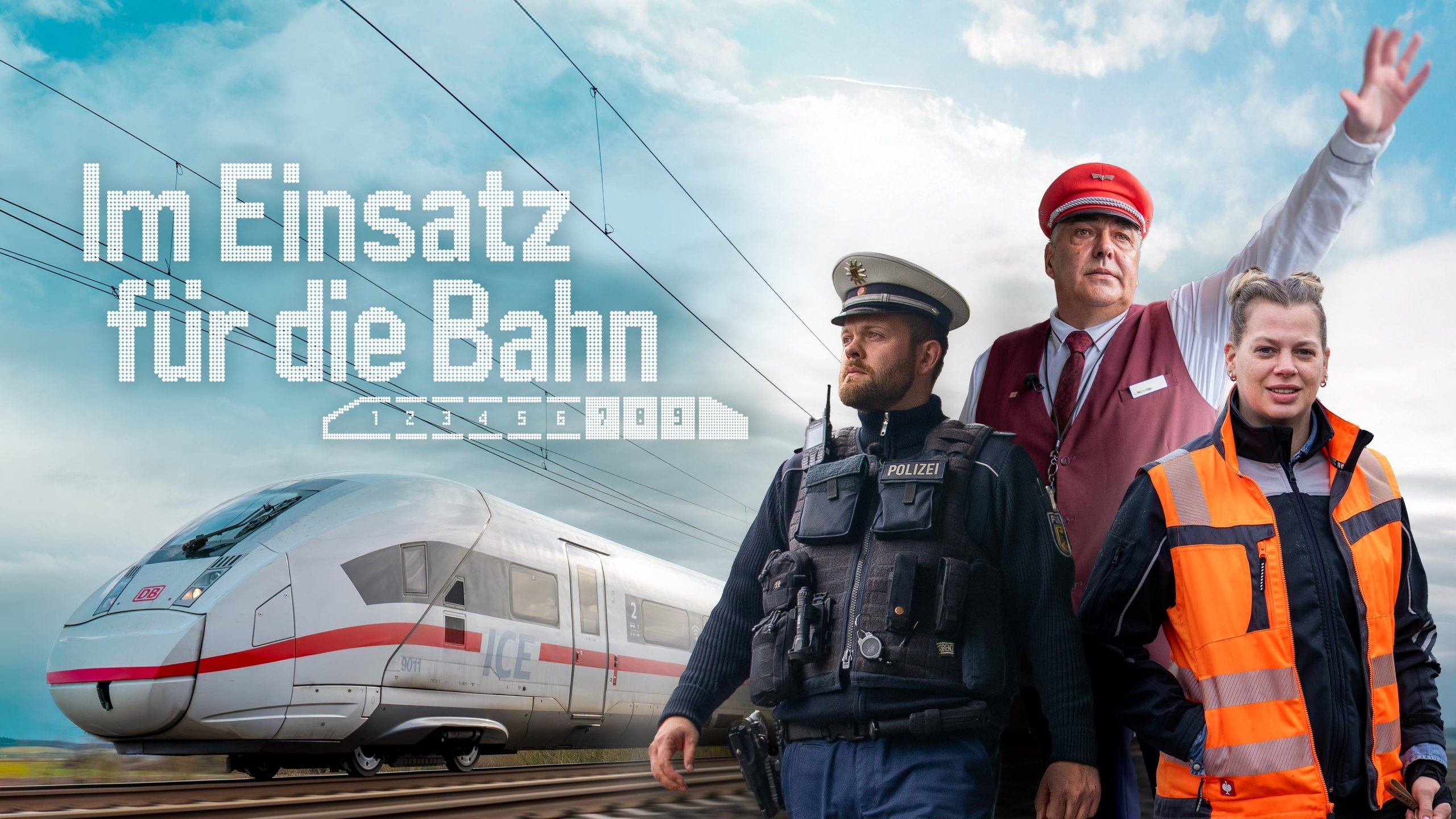 Im Einsatz für die Bahn