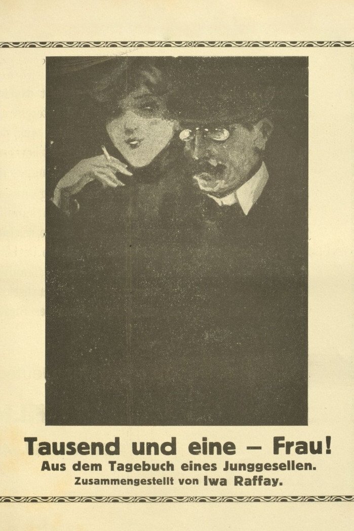 Poster de Tausend und eine Frau. Aus dem Tagebuch eines Junggesellen