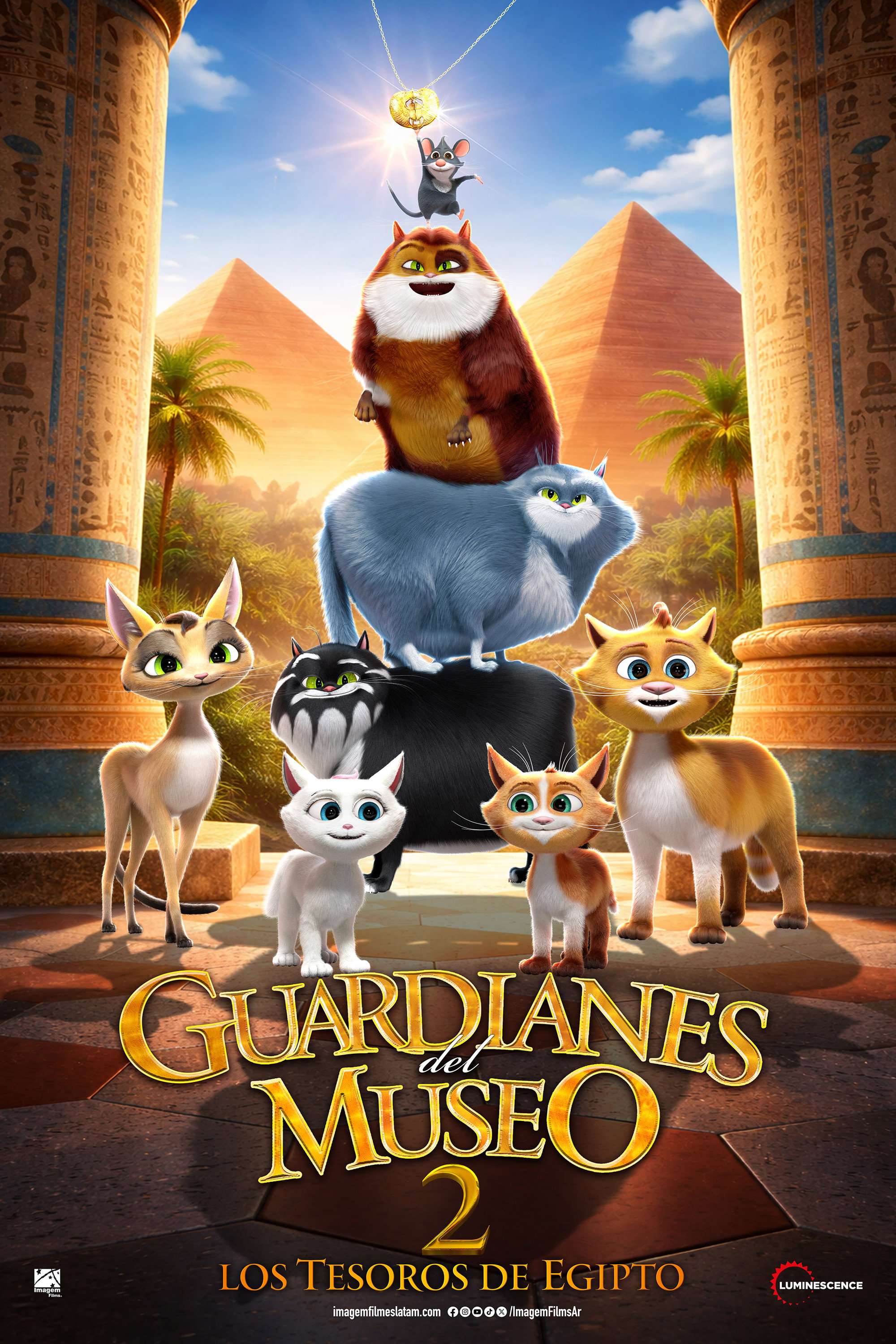 Gatos en el museo 2: Tesoros de Egipto