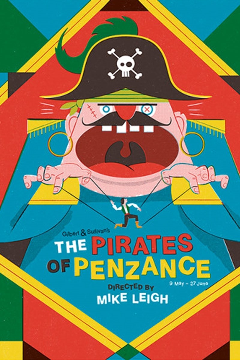 Poster de Mike Leigh's the Pirates of Penzance - English National Opera