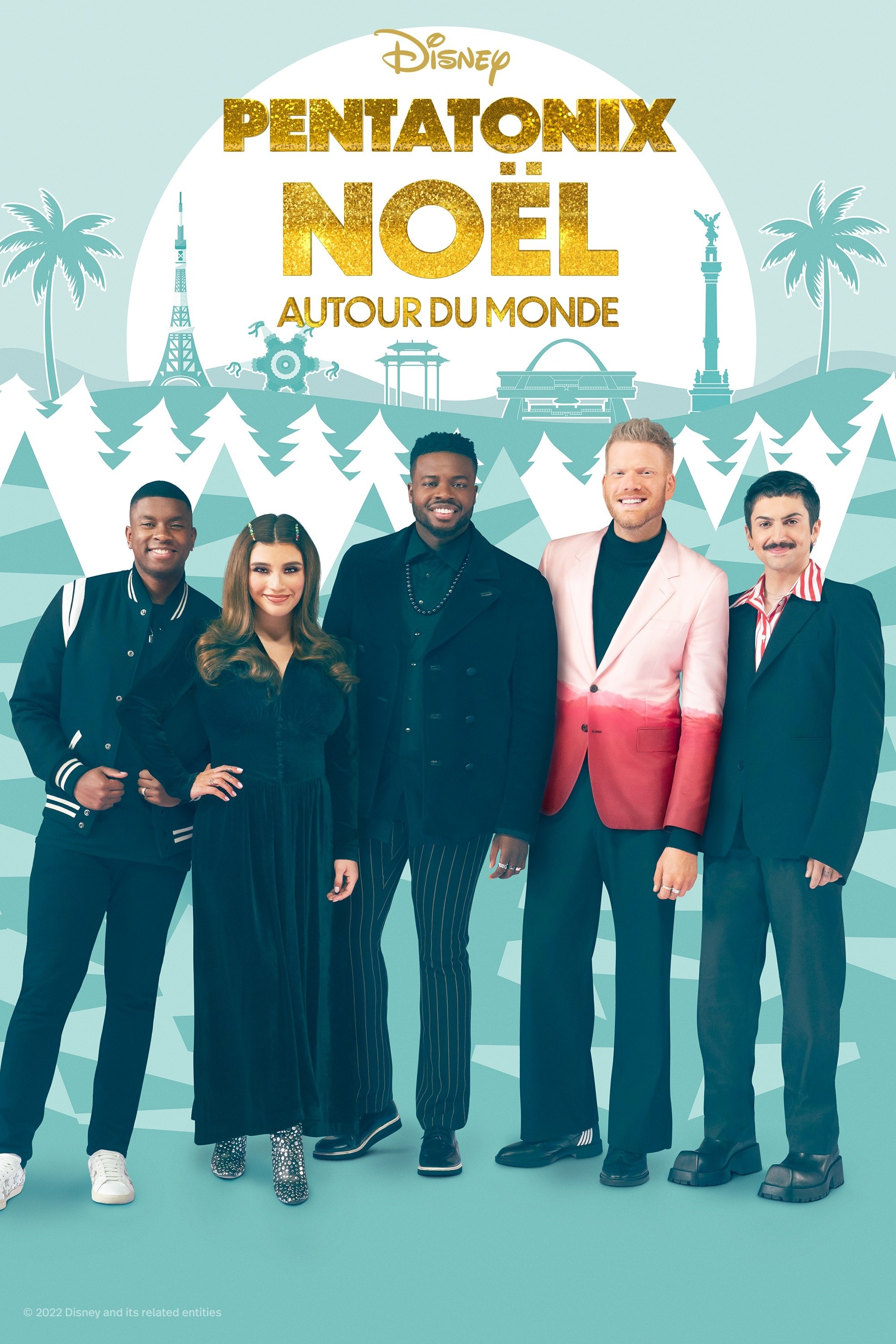Affiche du film Pentatonix : Noël autour du monde