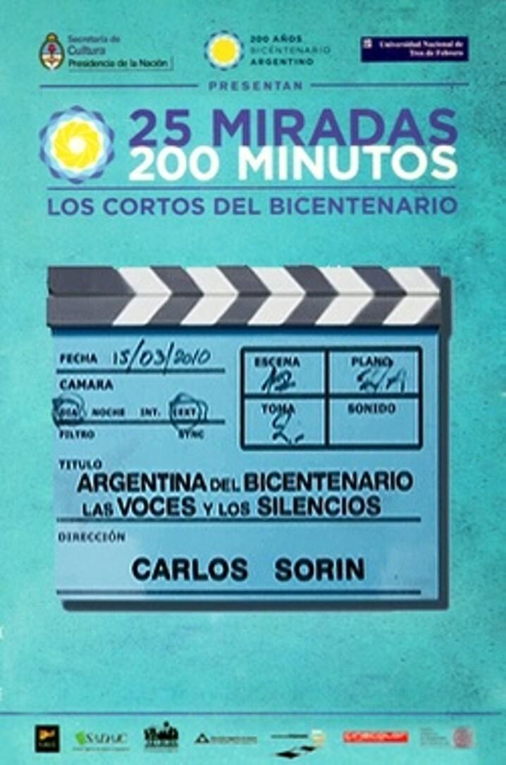 Poster de Argentina del Bicentenario. Las voces y los silencios.