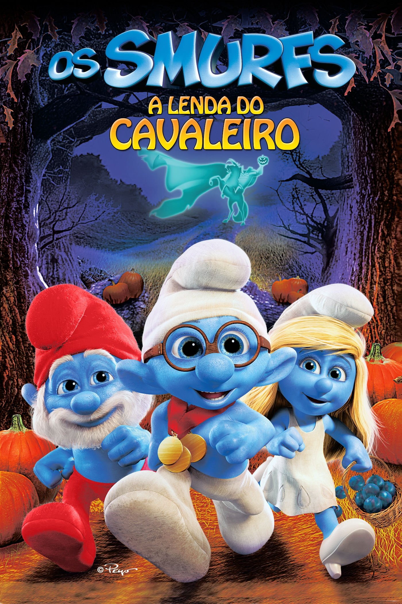 Poster de Os Smurfs: O Conto de Halloween