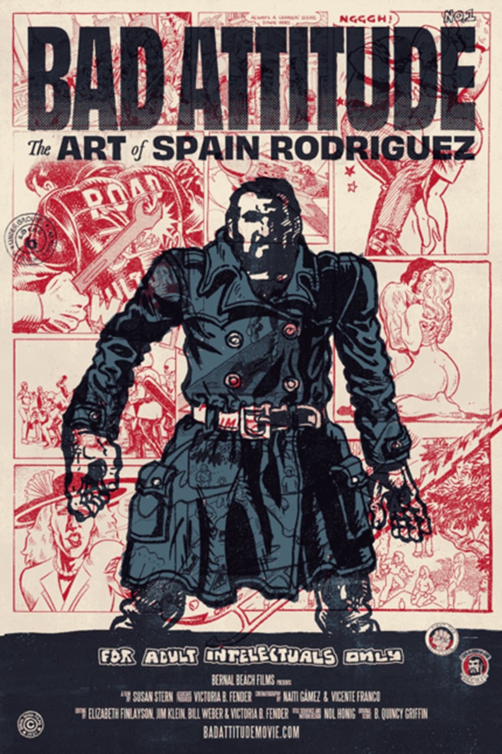 Poster de Bad Attitude: The Art of Spain Rodriguez