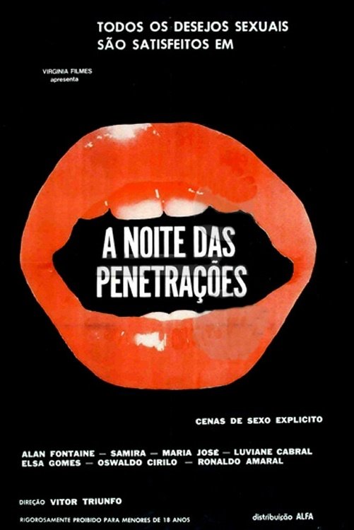 Poster de A Noite das Penetrações