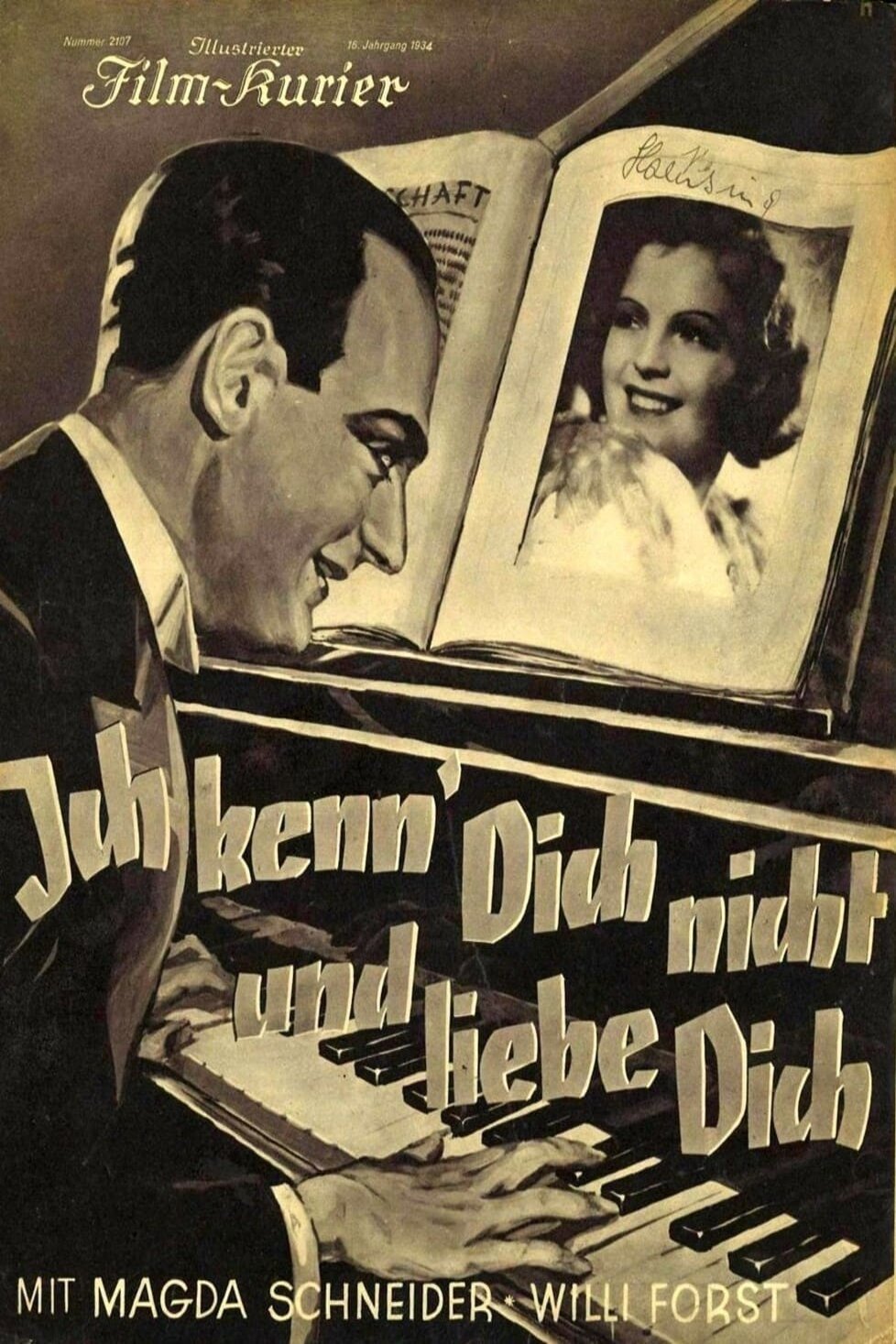 Poster de Ich kenn' dich nicht und liebe dich