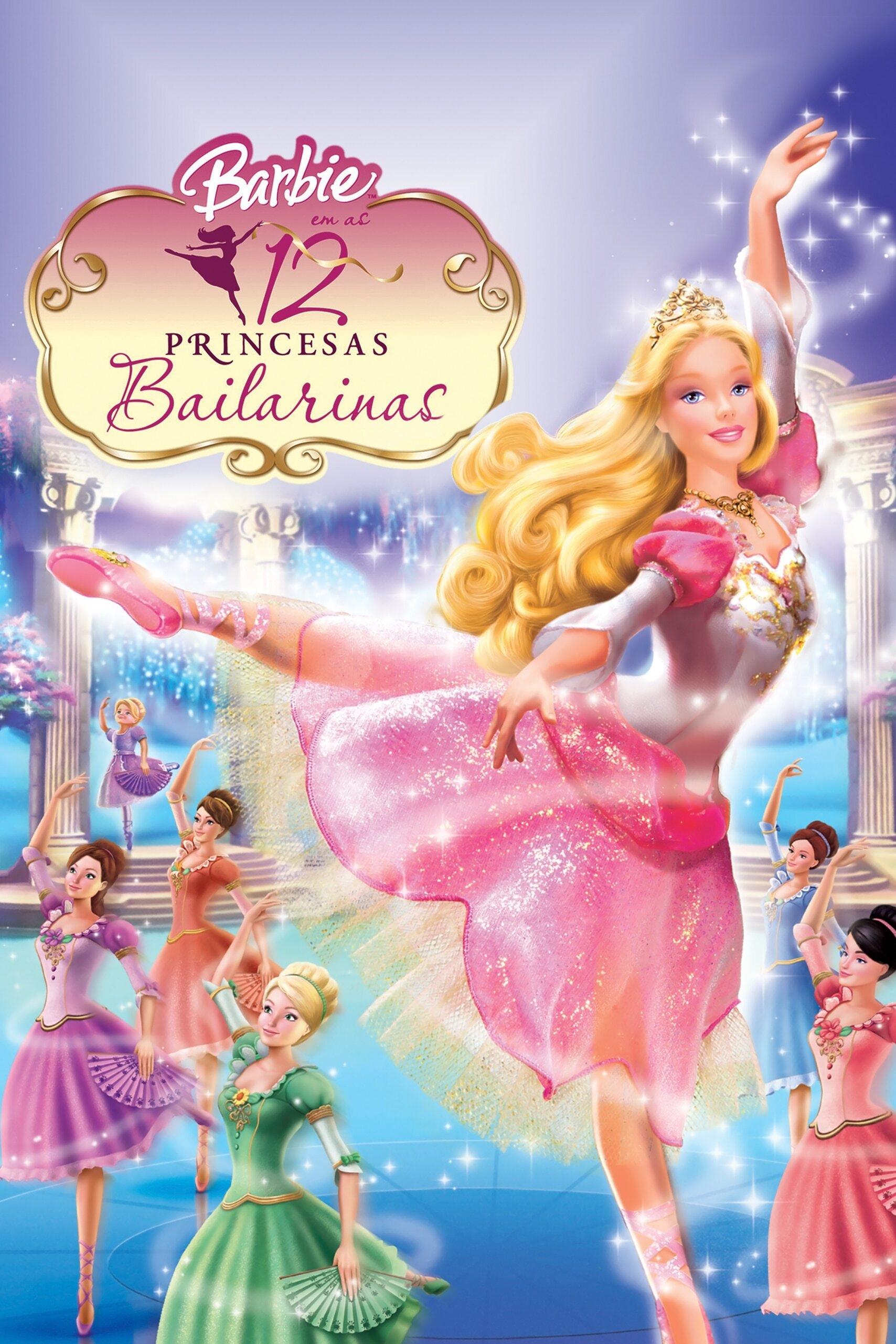 Poster de Barbie em as 12 Princesas Bailarinas