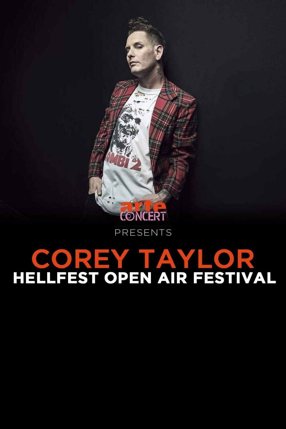 Poster de Corey Taylor - Hellfest 2024