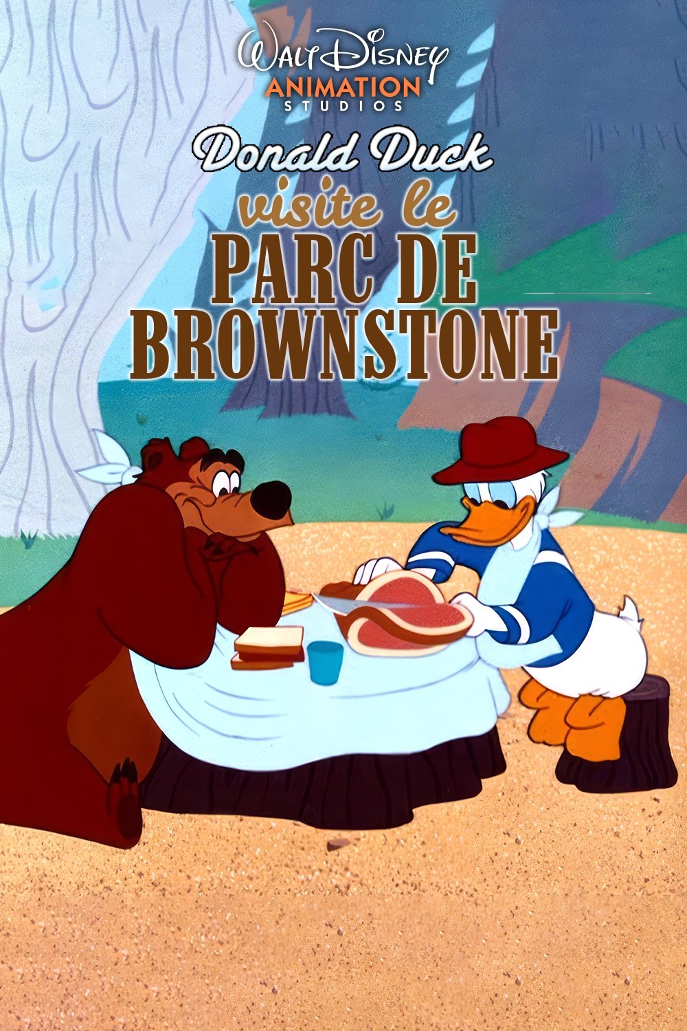 Donald visite le parc de Brownstone
