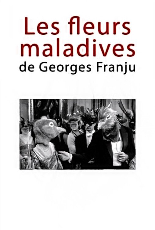Poster de Les fleurs maladives de Georges Franju
