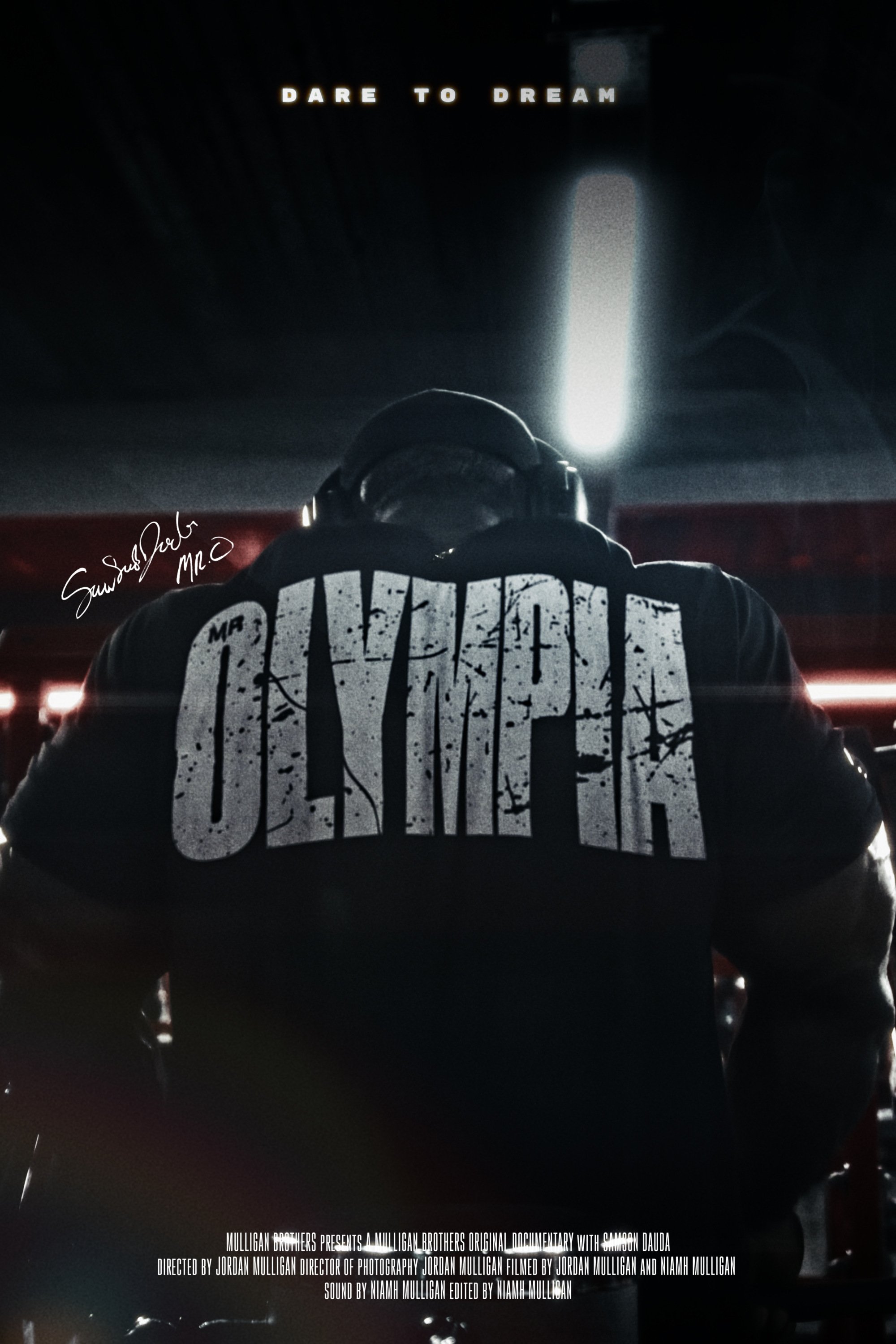 Poster de The Dark Road To Mr. Olympia: The Story Of Samson Dauda