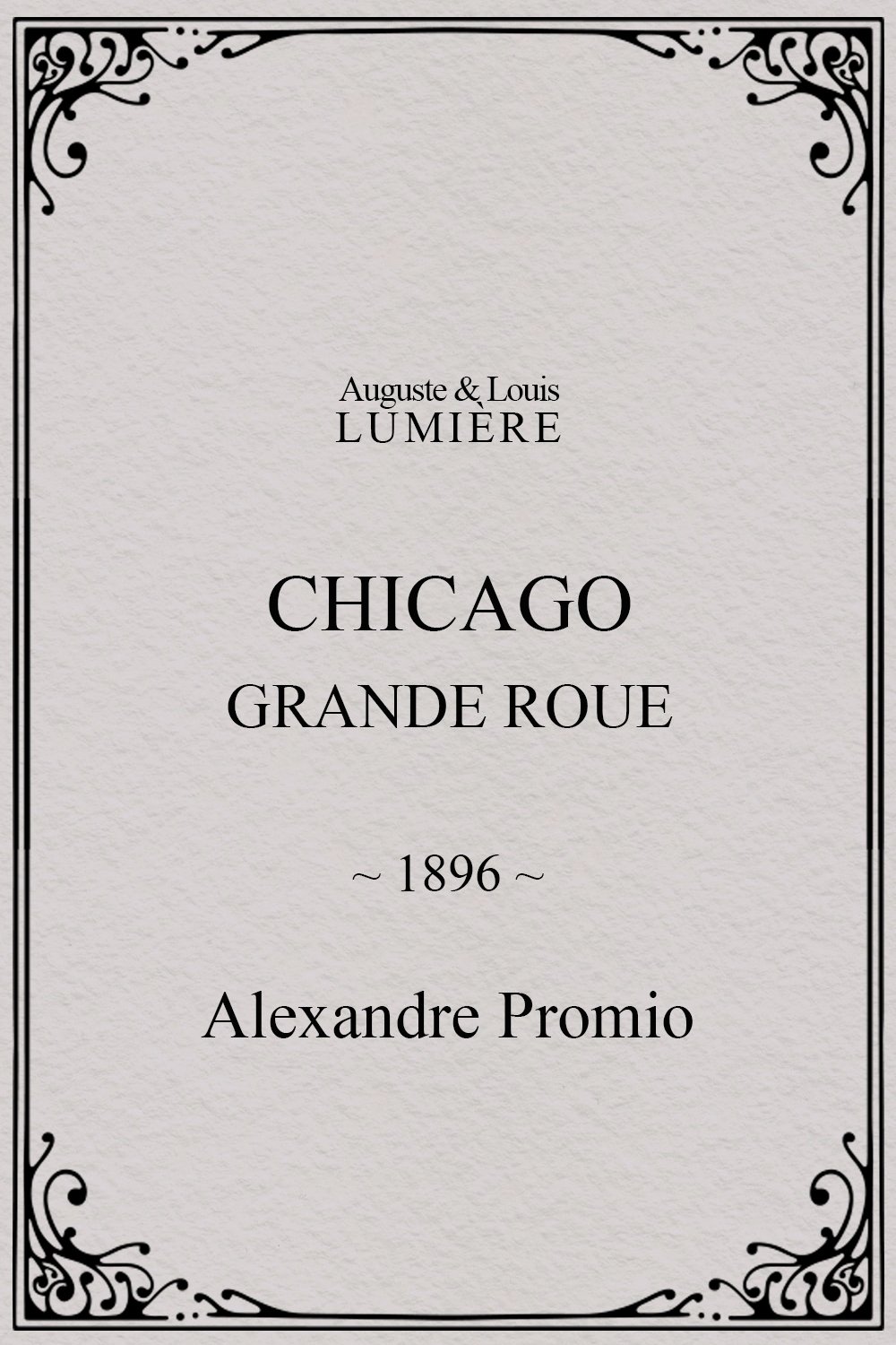Chicago, Grande Roue