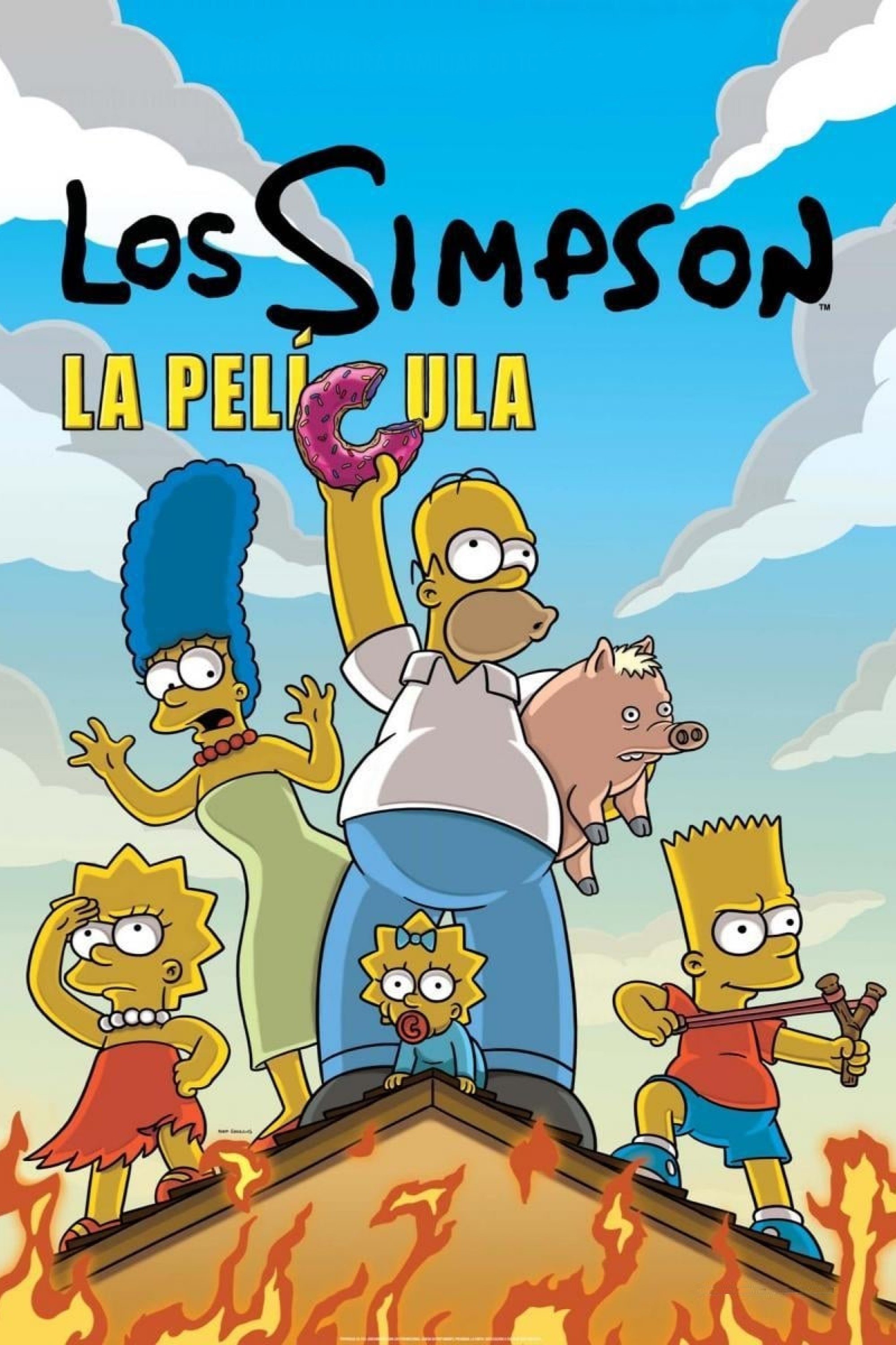 Los Simpson: La película (2007) WEB-DL 1080p Latino-Inglés