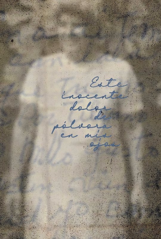 Poster de Este inocente dolor de pólvora en mis ojos