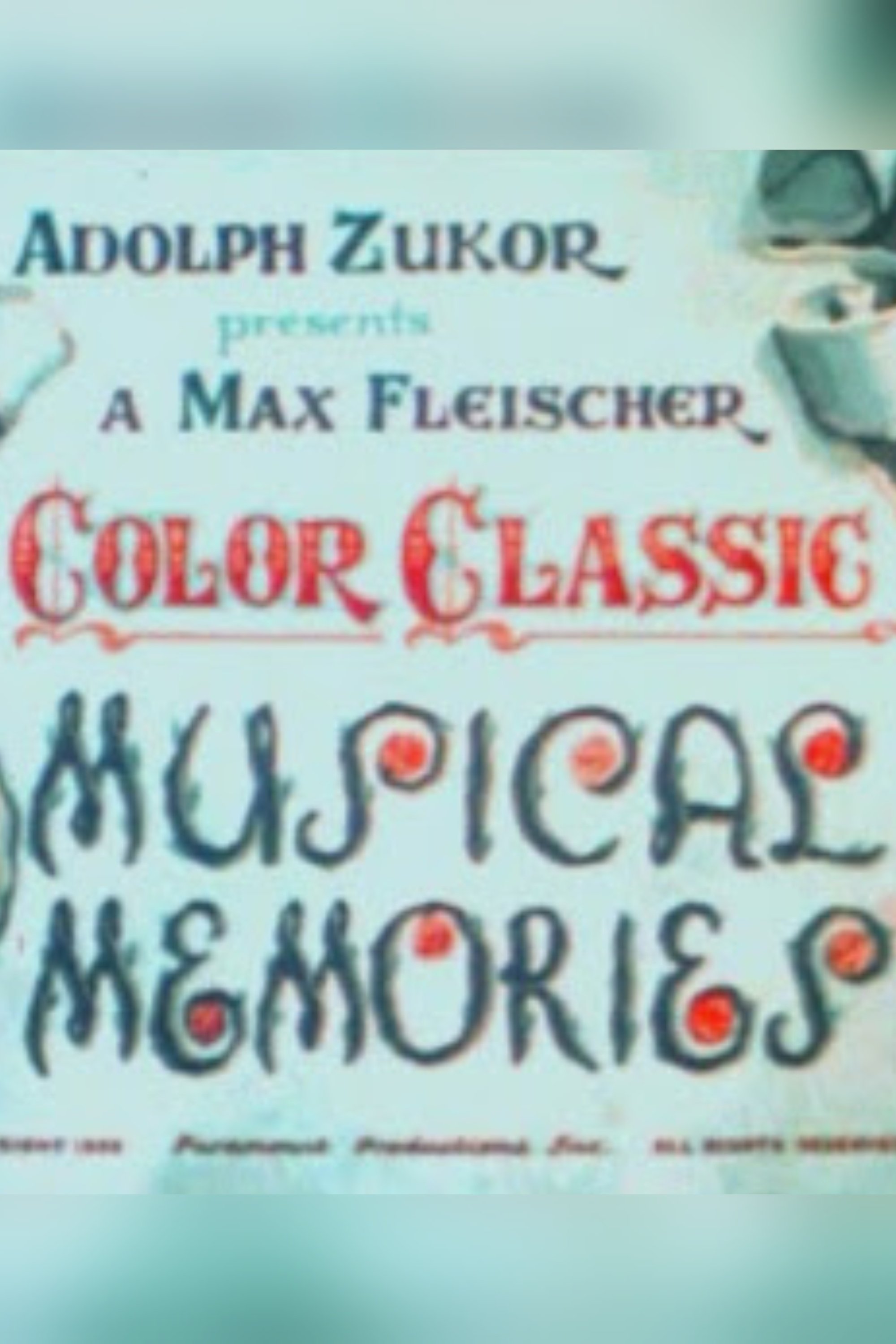 Poster de Musical Memories