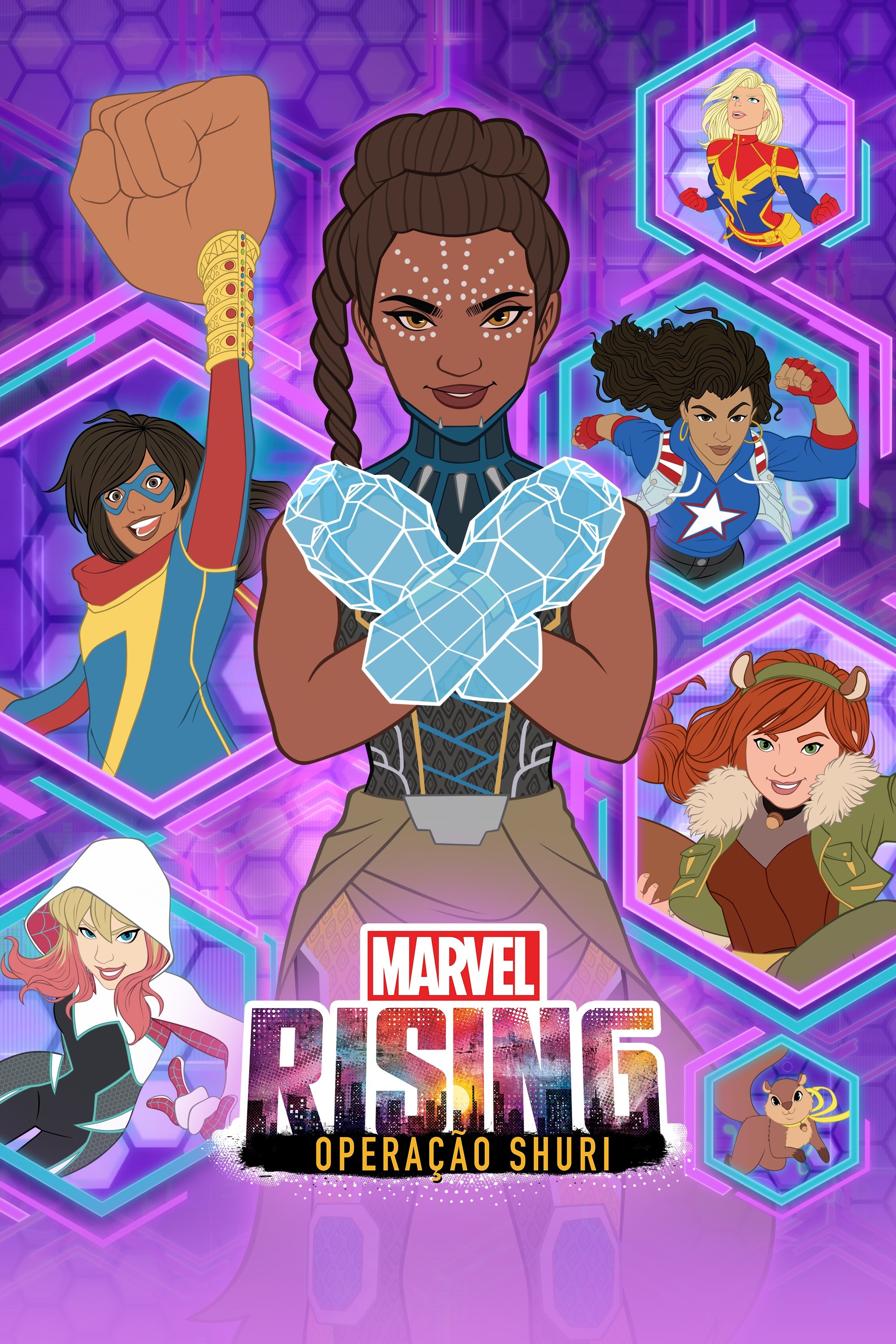 Poster de Marvel Rising: Operação Shuri