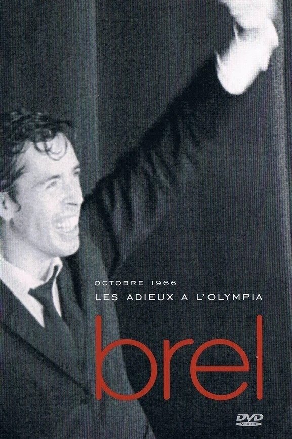 Poster de Jacques Brel - Les Adieux à l'Olympia