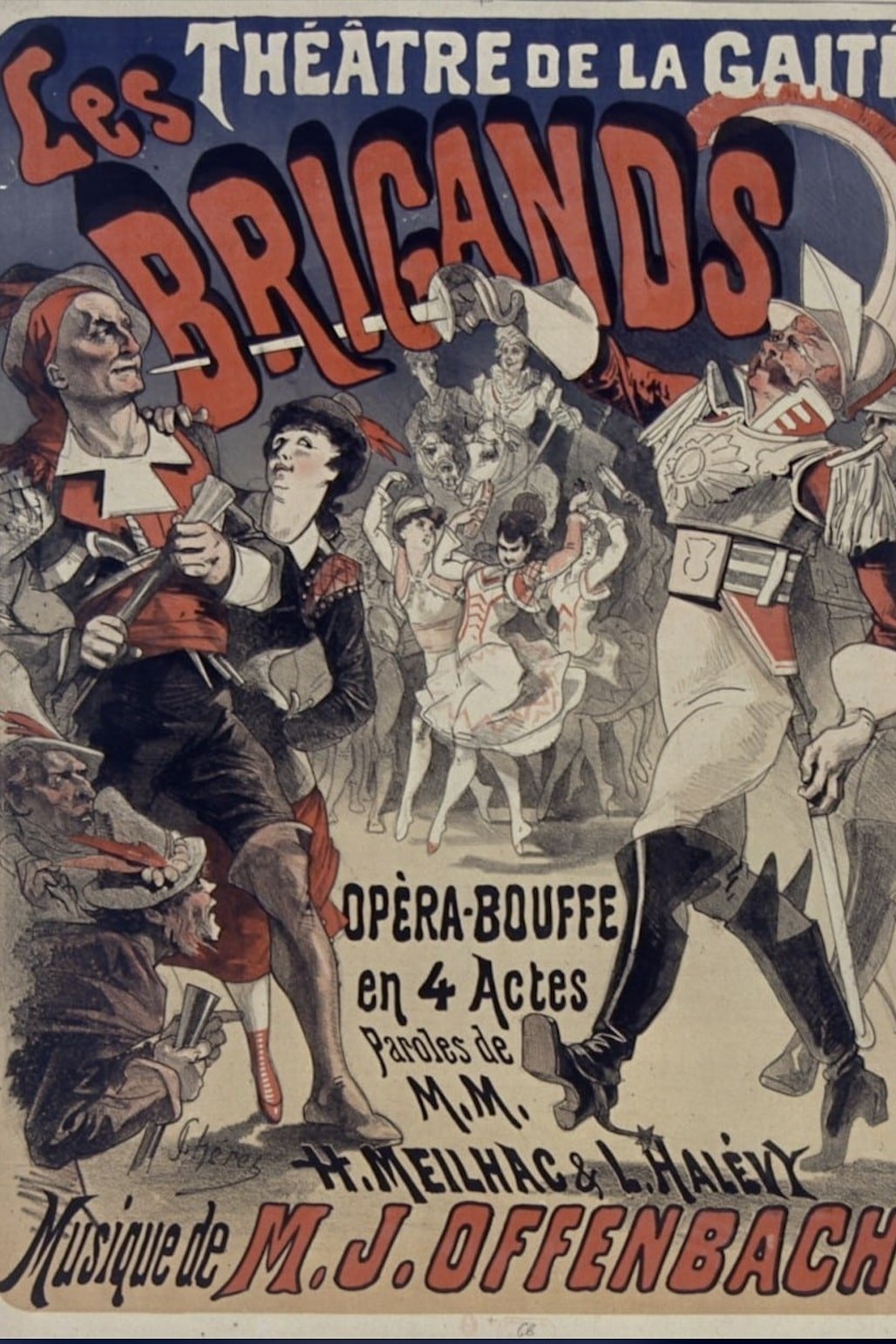 Poster de Les Brigands - Opéra Airs de France