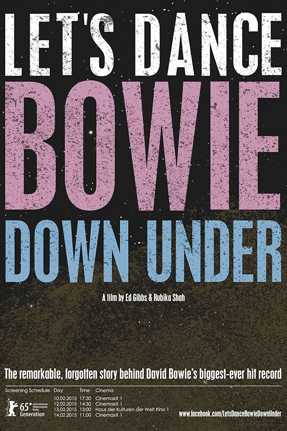 Poster de Let's Dance: Bowie Down Under