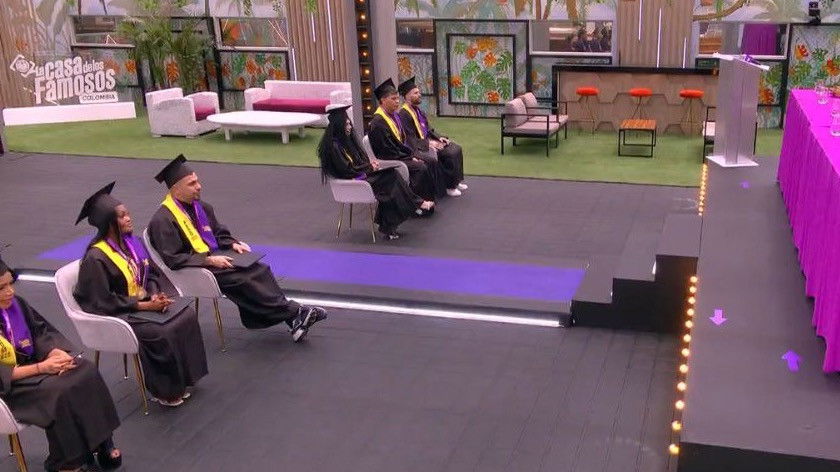 La graduación de los famosos