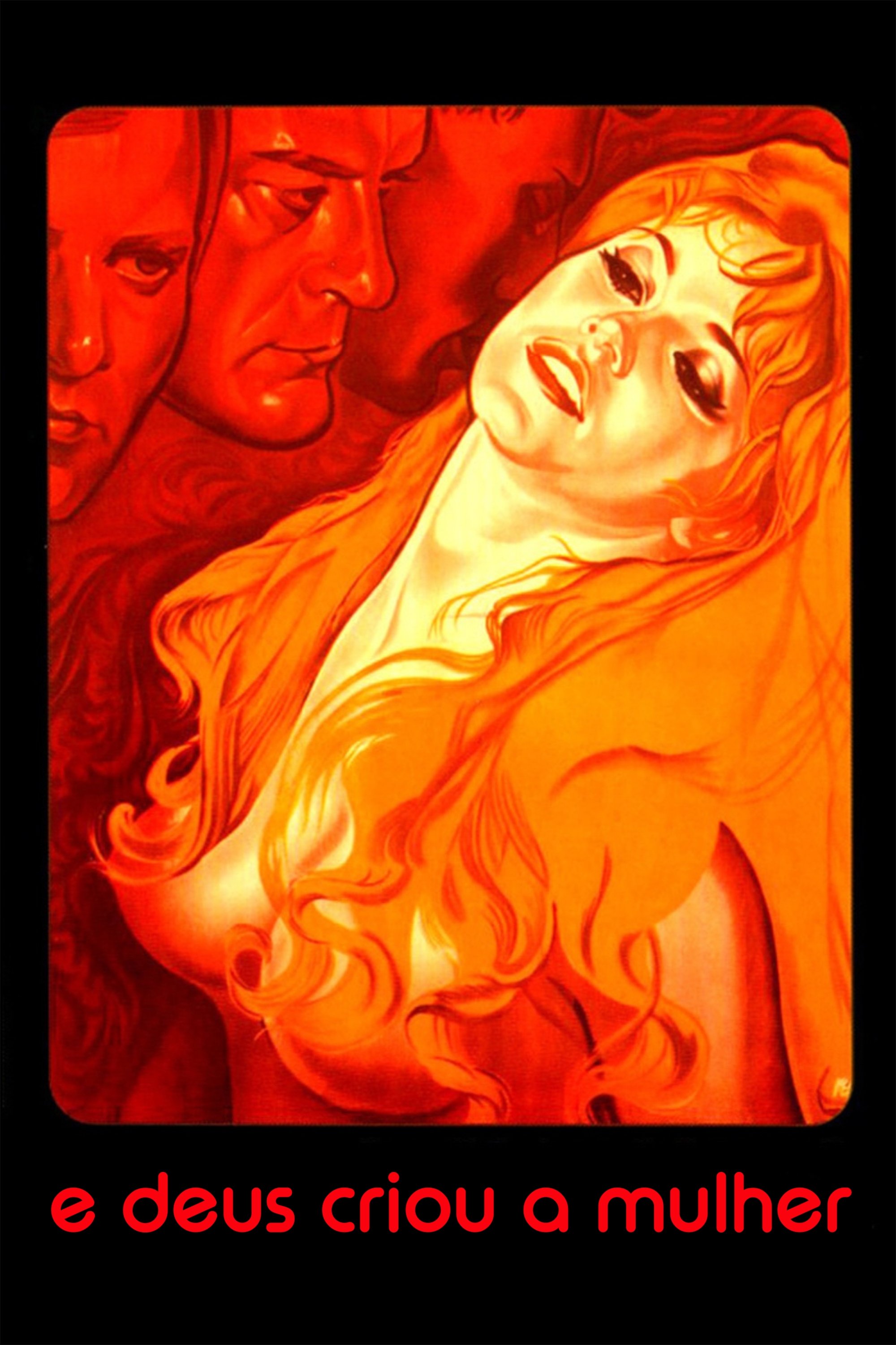 Poster de E Deus Criou a Mulher