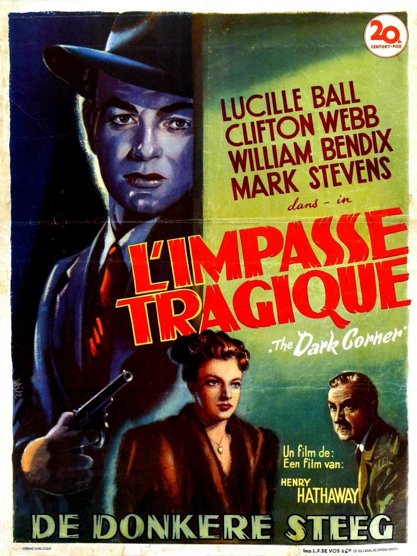 Affiche du film L'Impasse tragique
