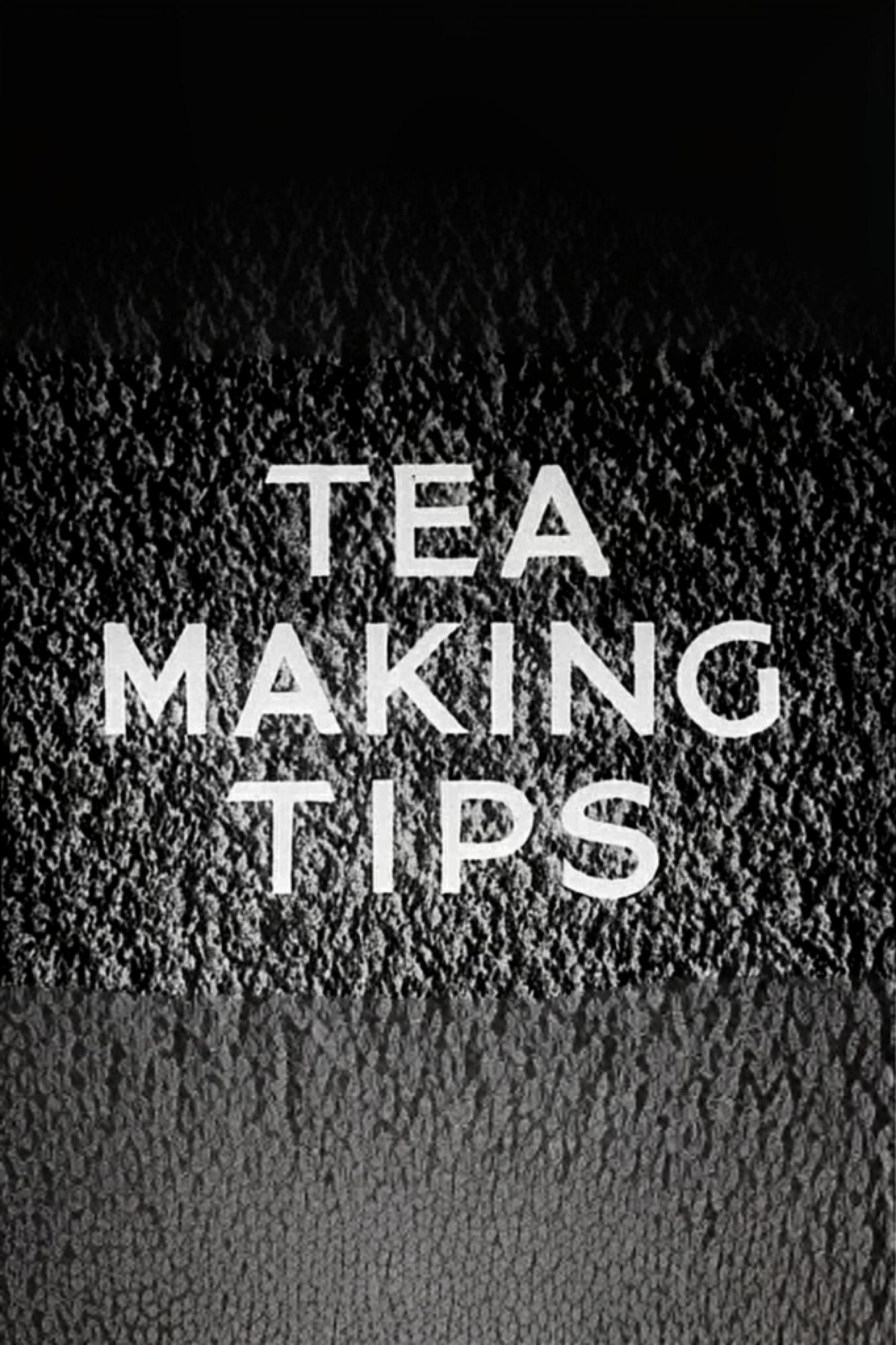 Tea Making Tips Poster