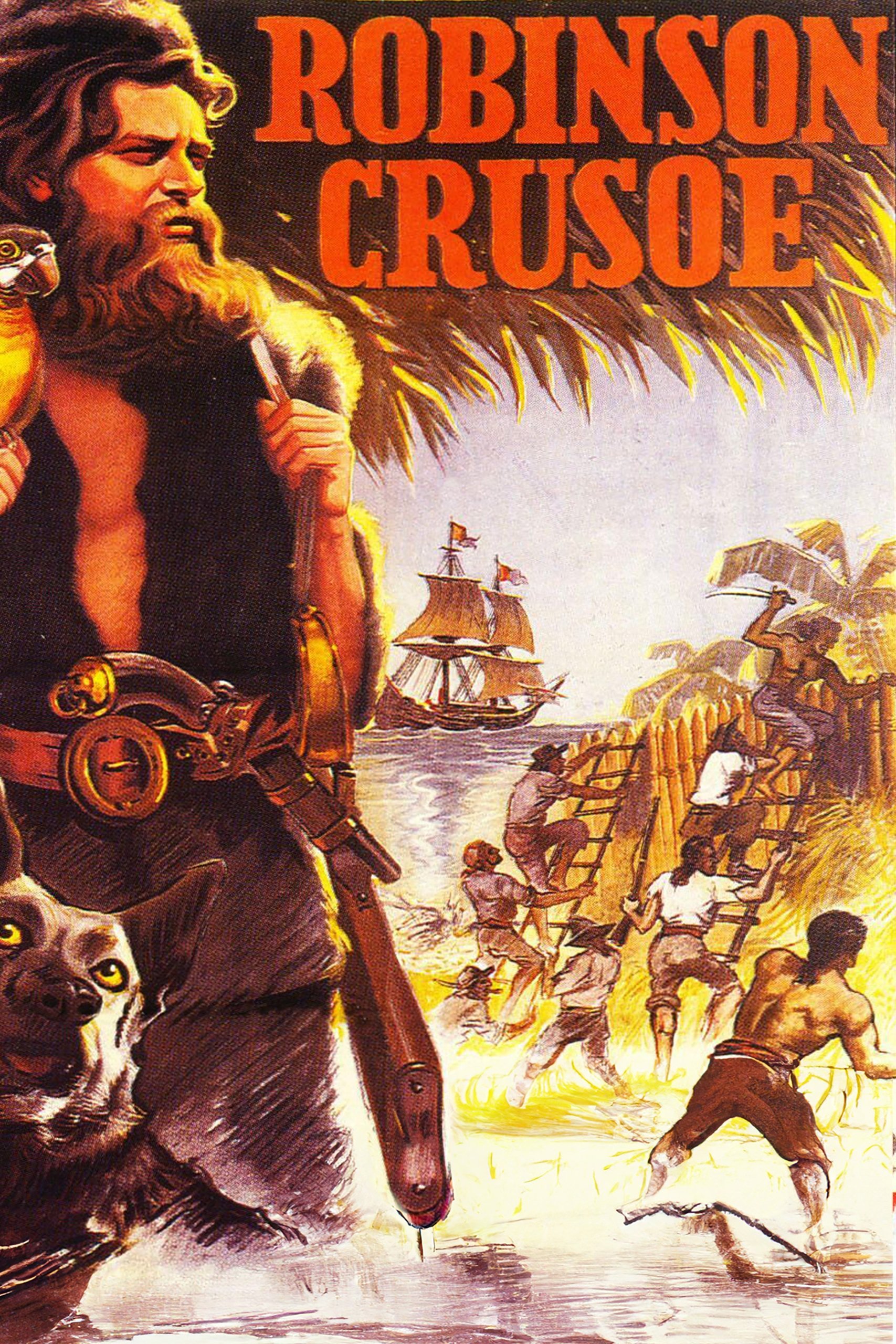 Poster de As Aventuras de Robison Crusoé