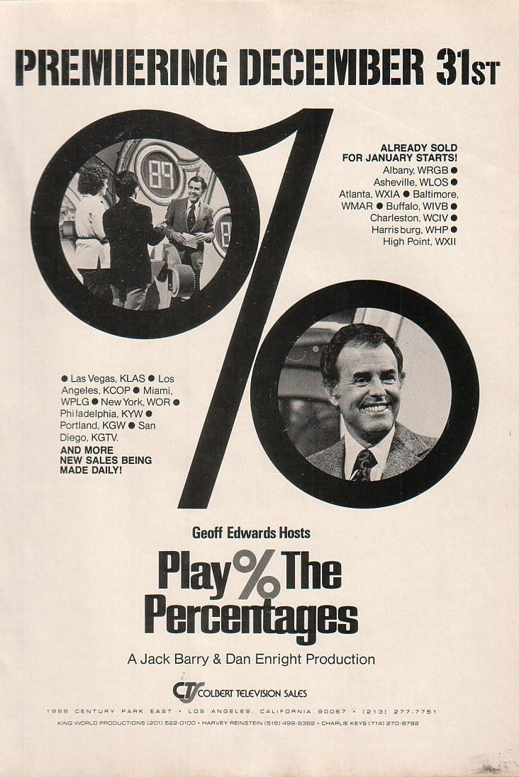 Poster de Play the Percentages