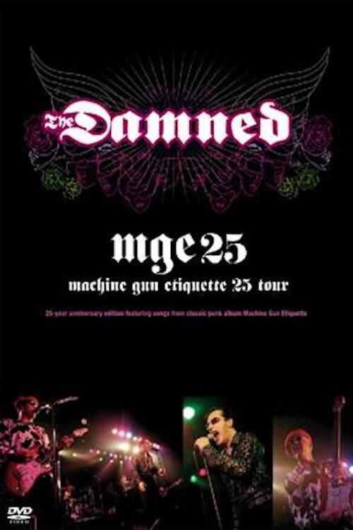 Poster de The Damned - Machine Gun Etiquette - 25th Tour