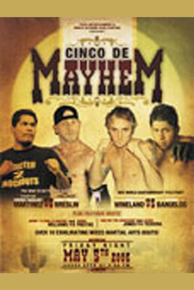 Affiche du film WEC 20: Cinco de Mayhem